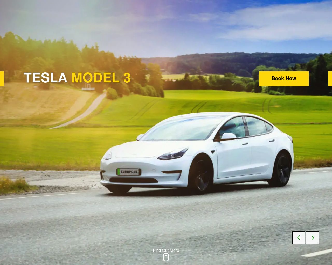 Tesla Model 3 Screenshot